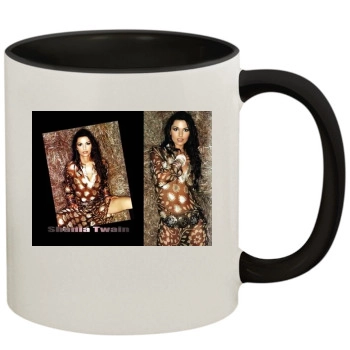 Shania Twain 11oz Colored Inner & Handle Mug