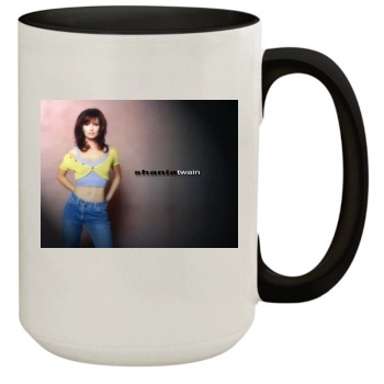 Shania Twain 15oz Colored Inner & Handle Mug