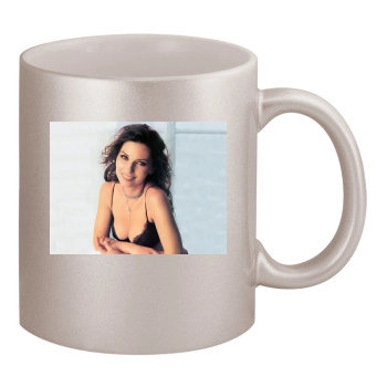 Shania Twain 11oz Metallic Silver Mug