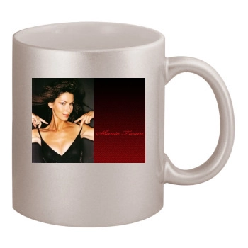 Shania Twain 11oz Metallic Silver Mug