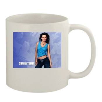 Shania Twain 11oz White Mug