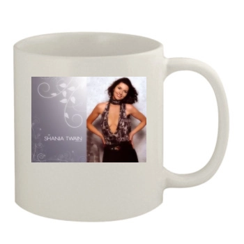 Shania Twain 11oz White Mug