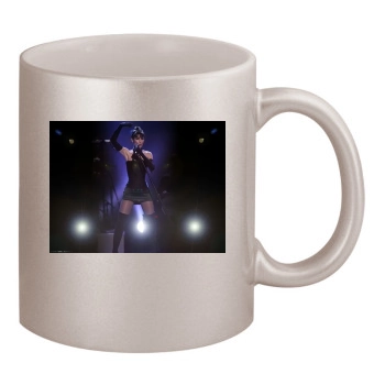 Shania Twain 11oz Metallic Silver Mug