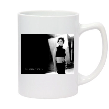 Shania Twain 14oz White Statesman Mug