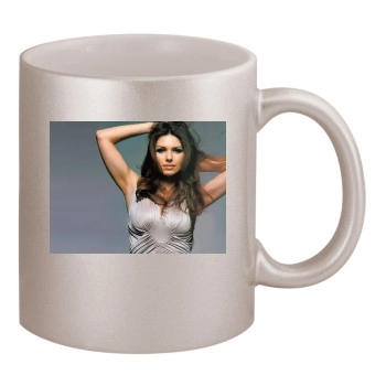 Shania Twain 11oz Metallic Silver Mug