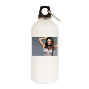 Shania Twain White Water Bottle With Carabiner