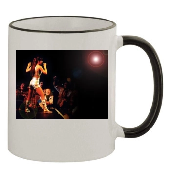 Shania Twain 11oz Colored Rim & Handle Mug