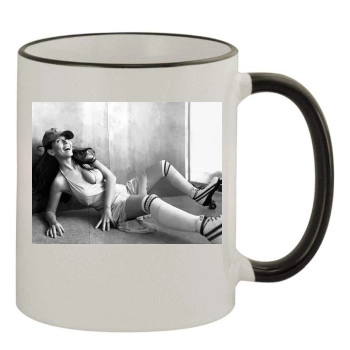 Shania Twain 11oz Colored Rim & Handle Mug