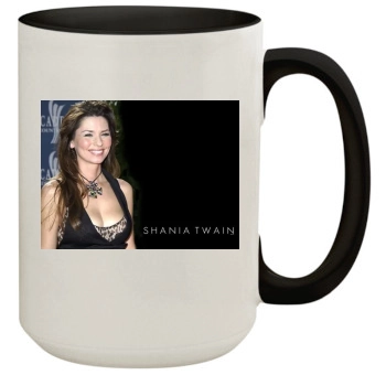 Shania Twain 15oz Colored Inner & Handle Mug