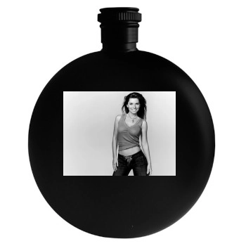 Shania Twain Round Flask