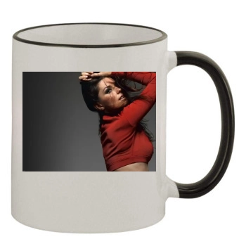 Shania Twain 11oz Colored Rim & Handle Mug