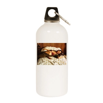 Shania Twain White Water Bottle With Carabiner