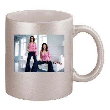 Shania Twain 11oz Metallic Silver Mug