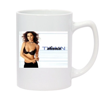 Shania Twain 14oz White Statesman Mug