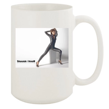 Shania Twain 15oz White Mug