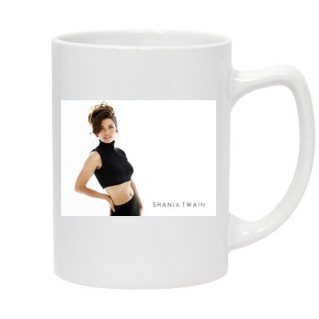 Shania Twain 14oz White Statesman Mug