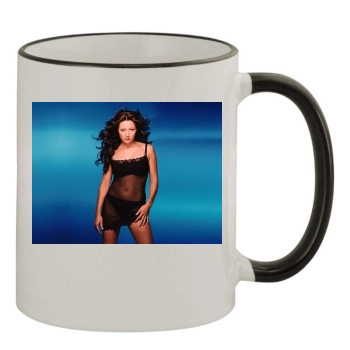 Shannen Doherty 11oz Colored Rim & Handle Mug