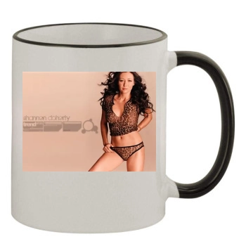 Shannen Doherty 11oz Colored Rim & Handle Mug