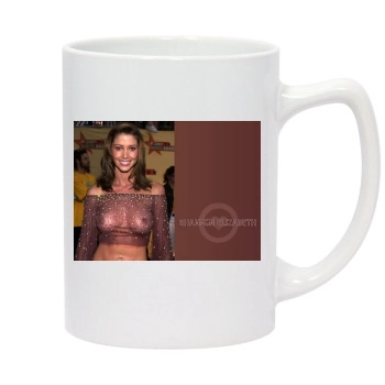 Shannon Elizabeth 14oz White Statesman Mug