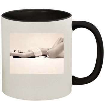 Shannon Elizabeth 11oz Colored Inner & Handle Mug