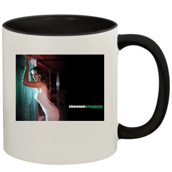 Shannon Elizabeth 11oz Colored Inner & Handle Mug