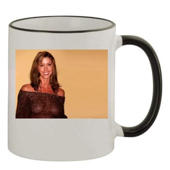 Shannon Elizabeth 11oz Colored Rim & Handle Mug