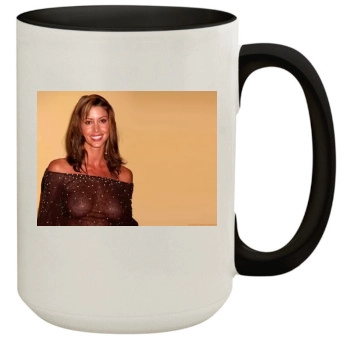 Shannon Elizabeth 15oz Colored Inner & Handle Mug