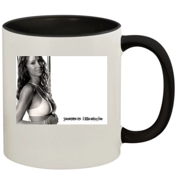 Shannon Elizabeth 11oz Colored Inner & Handle Mug