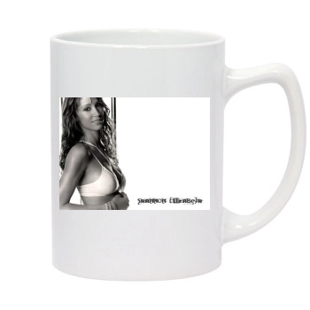 Shannon Elizabeth 14oz White Statesman Mug