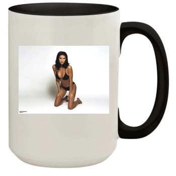 Shannon Elizabeth 15oz Colored Inner & Handle Mug