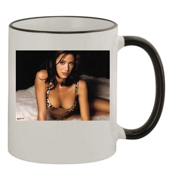 Shannon Elizabeth 11oz Colored Rim & Handle Mug