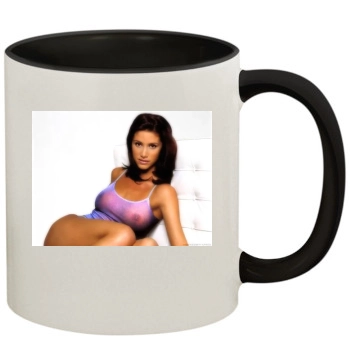 Shannon Elizabeth 11oz Colored Inner & Handle Mug