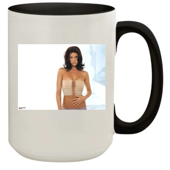 Shannon Elizabeth 15oz Colored Inner & Handle Mug