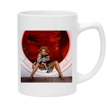 Sharon Stone 14oz White Statesman Mug