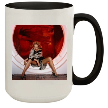 Sharon Stone 15oz Colored Inner & Handle Mug