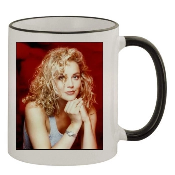 Sharon Stone 11oz Colored Rim & Handle Mug