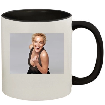 Sharon Stone 11oz Colored Inner & Handle Mug