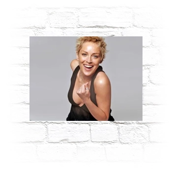 Sharon Stone Metal Wall Art