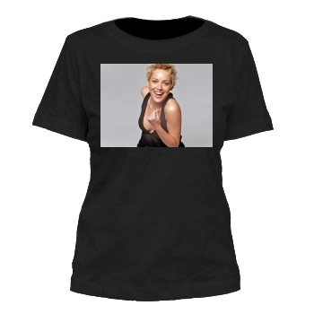 Sharon Stone Women's Cut T-Shirt