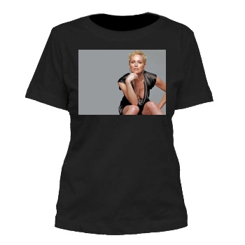 Sharon Stone Women's Cut T-Shirt