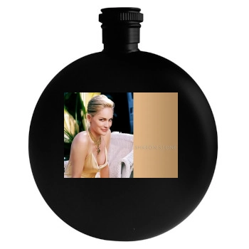 Sharon Stone Round Flask