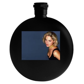 Sharon Stone Round Flask