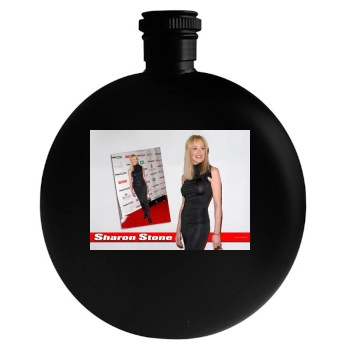 Sharon Stone Round Flask