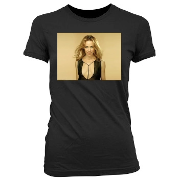 Sheryl Crow Women's Junior Cut Crewneck T-Shirt