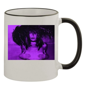 Sheryl Crow 11oz Colored Rim & Handle Mug