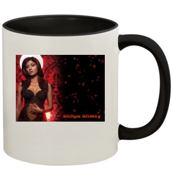 Shilpa Shetty 11oz Colored Inner & Handle Mug