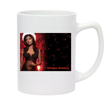 Shilpa Shetty 14oz White Statesman Mug