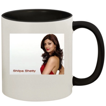 Shilpa Shetty 11oz Colored Inner & Handle Mug