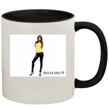 Shilpa Shetty 11oz Colored Inner & Handle Mug