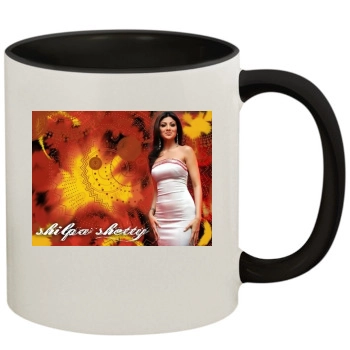 Shilpa Shetty 11oz Colored Inner & Handle Mug